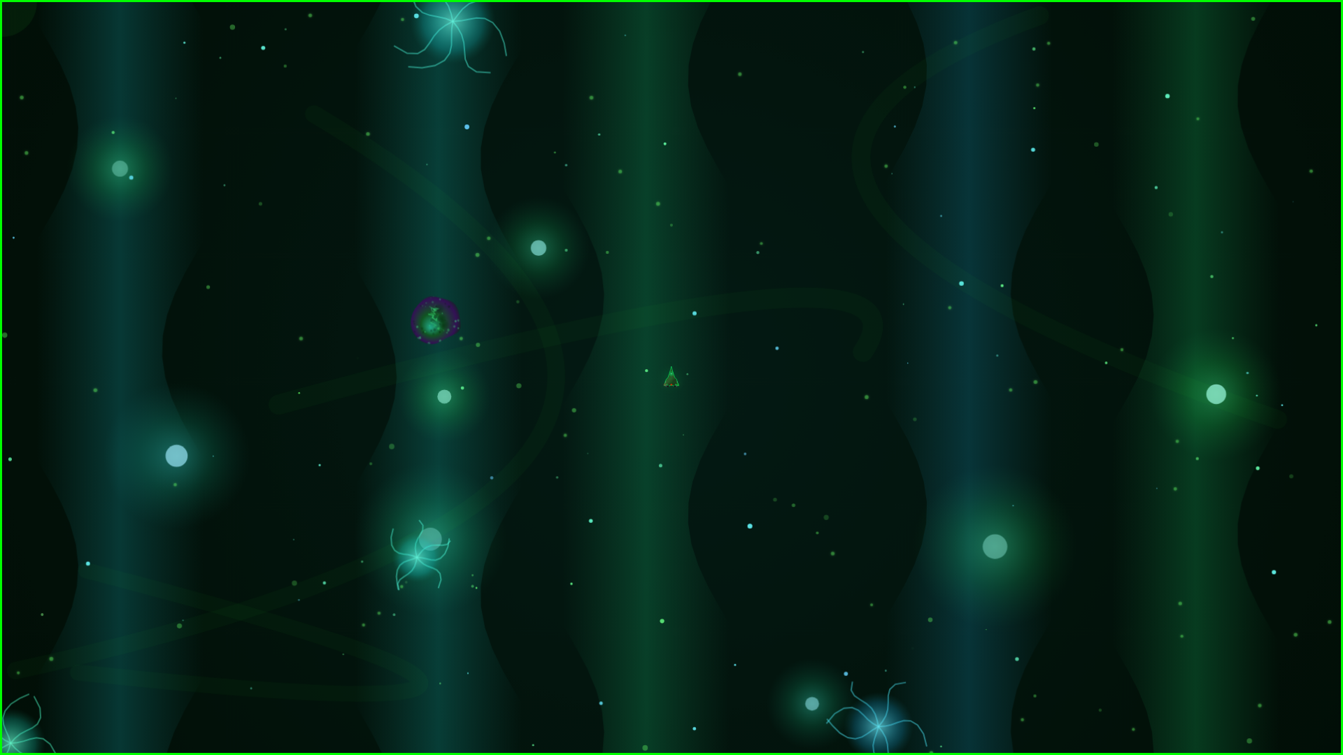 ROIDSTRIKE World 7 — Bio Swarm biome